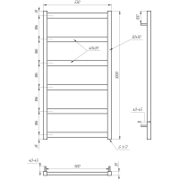 Сушка для рушників Minimal DRY (GA-6005-1)