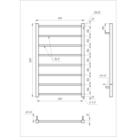 Сушка для рушників Flat (GA-1203)