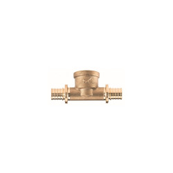 Трійник Heat-PEX с внутр. резьбой d25 x Rp 3/4 x d25 (EVO2015250)