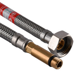 Шланг для змішувача TUCAI М10х1/2″ довгий штуцер 1,5м TAQ GRIF 202471