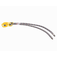 Шланг нержавеющая сталь ECO FIX М10х1/2” 0,7 м ПАРА EPDM