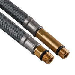 Шланг для змішувача TUCAI М10х1/2″ 0,4м  АНТИКОРОЗІЯ TAQ GRIF AСB 206219 ПАРА