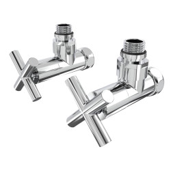 Кран кутовий Laris 1/2" - 3/4" Еліт 2шт. (ZZ-4704) (71401042)