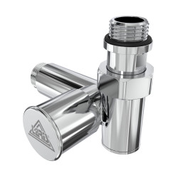 Кран кутовий Laris 1/2" - 1/2" Під ТЕН 2шт. (LX-2044) (71401063)