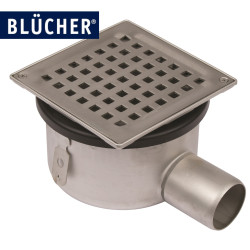Трап для душу BLUCHER, горизонтальний вихід DN50 арт. 110.300.050