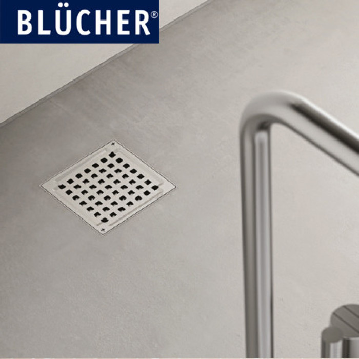Трап для душу BLUCHER, горизонтальний вихід DN50 арт. 110.300.050