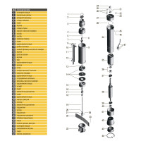 Насос свердловинний з підв, стійк, до піску 3″ OPTIMA 3SDm1,8/39 1,1 кВт 159м +пульт+кабель 1,5мNEW