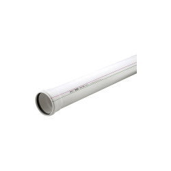 Труба каналізаційна Rehau Raupiano Plus 90/1500 мм (123994200)