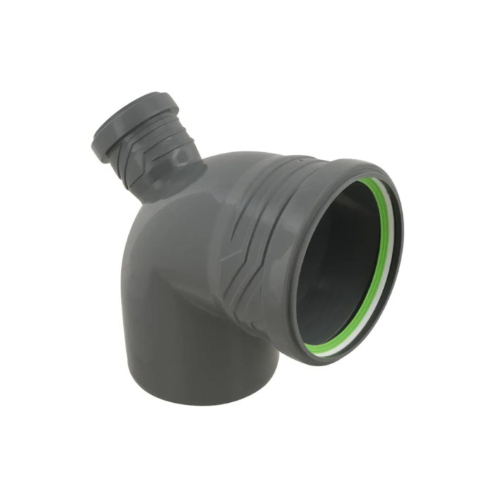 Коліно з відведенням назад ASG Nano HTR Ø110хØ50х45°x87.5° 6543042
