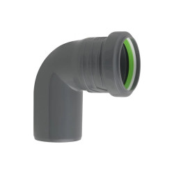 Коліно каналізаційне ASG Nano HTR Ø40х87.5° 6540609