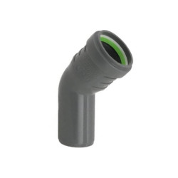 Коліно каналізаційне ASG Nano HTR Ø32х67.5° 6540601