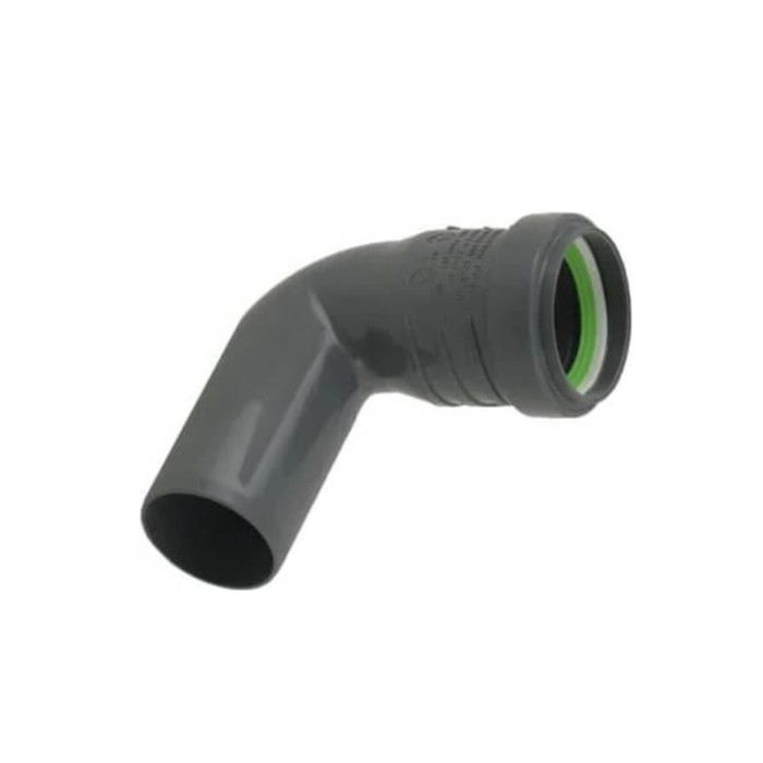 Коліно каналізаційне ASG Nano HTR Ø32х87.5° 6540602