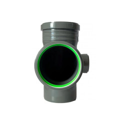 Хрестовина каналізаційна 2пл ASG Nano HTR Ø110хØ110хØ50x87.5° права 6543024