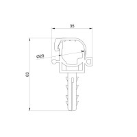 Кріплення SD Plus 20 SD09920 (SD09920)