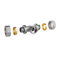 Тройник обжимной SD Plus 20х3/4"х20 ЗР SD160W202020 (SD160W202020)