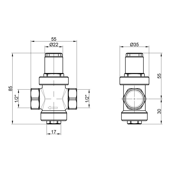 Редуктор Icma 1/2" №248 (91248AD06)