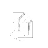 Уголок PPR Thermo Alliance 25, 45° (DSE102)
