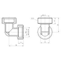 Кут обтискний SD Forte 20 SF173W2020 (SF173W2020)