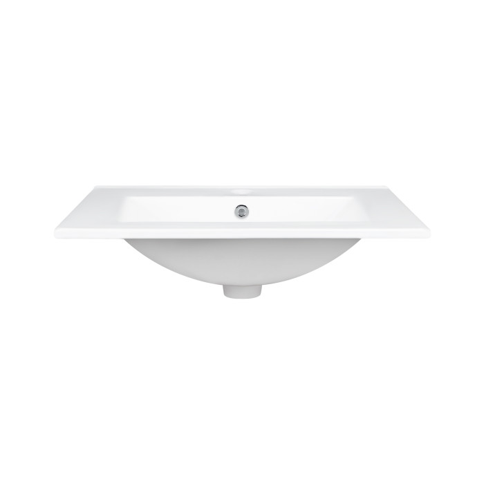 Раковина Qtap Albatross 600х460х180 White з донним клапаном QT01113060CW (QT01113060CW)