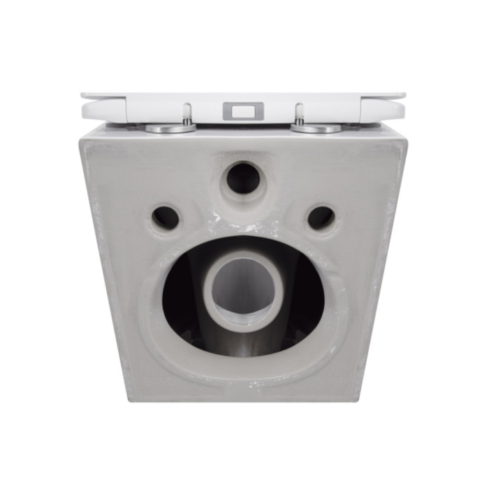Унітаз підвісний Qtap Jay безобідковий з сідінням Soft-close QT07335176W (QT07335176W)