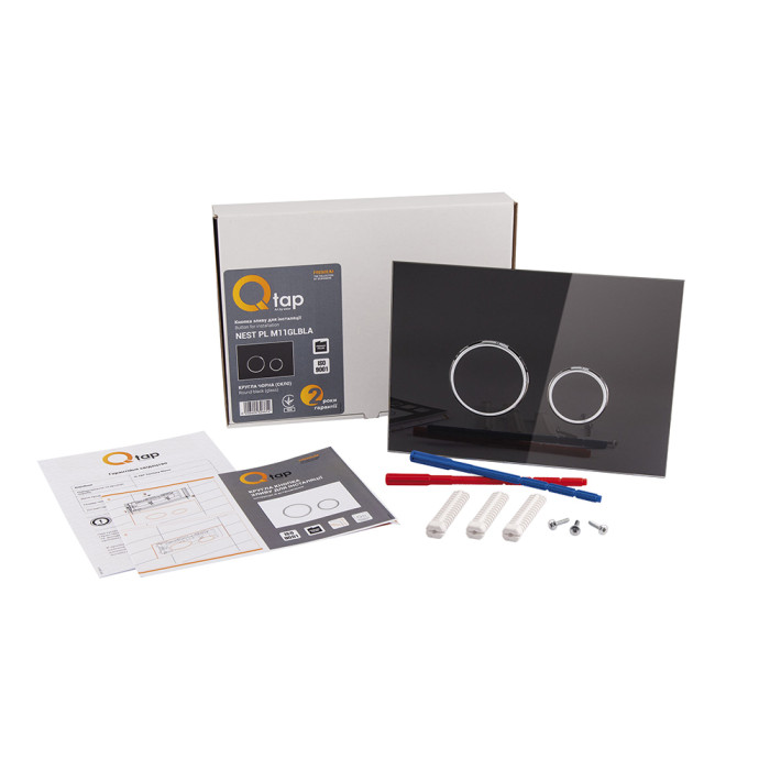 Панель смыва для унитаза Qtap Nest QT0111V1163GB (QT0111V1163GB)