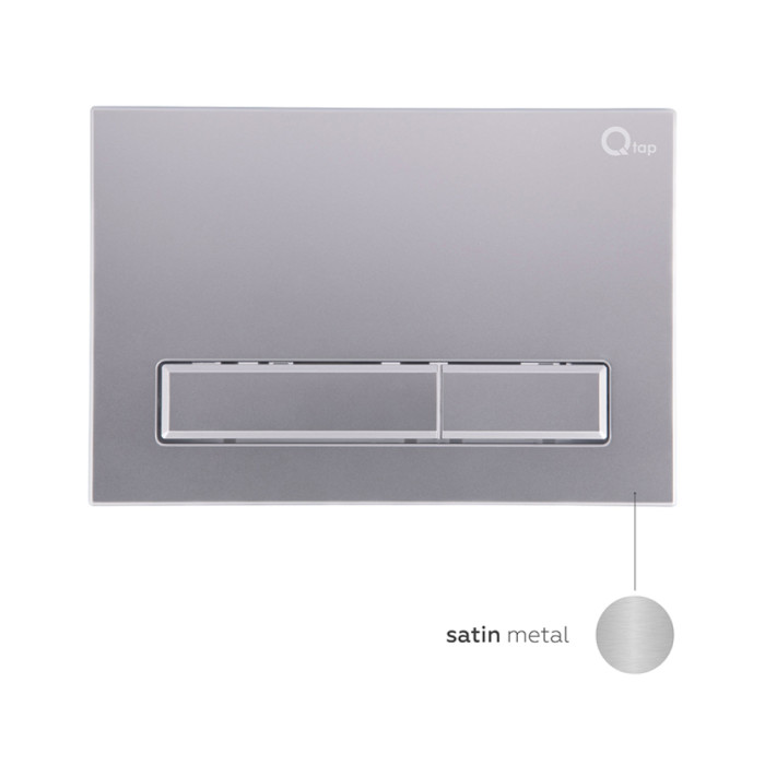 Панель змиву для унітаза Qtap Nest QT0111M08382SAT (QT0111M08382SAT)