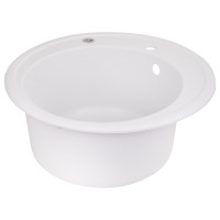 Кухонна мийка Lidz D510/200 WHI-01 (LIDZWHI01D510200) (LIDZWHI01D510200)