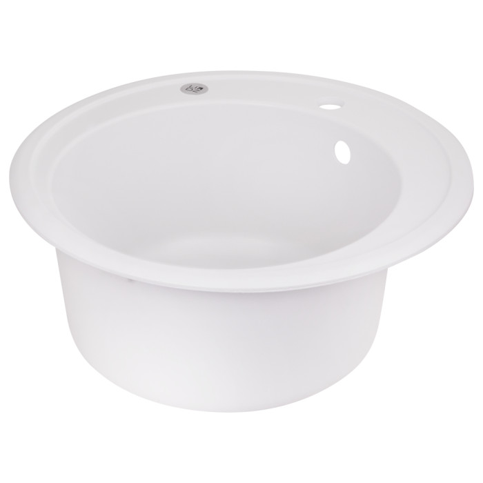 Кухонна мийка Lidz D510/200 WHI-01 (LIDZWHI01D510200) (LIDZWHI01D510200)