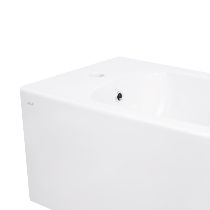 Биде подвесное Qtap Crow 520х360х290 White QT05555370W (QT05555370W)