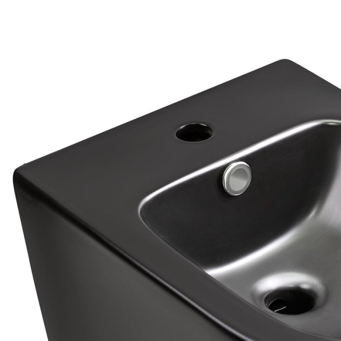 Біде підвісне Qtap Scorpio 515x360x345 Matt black QT1455053FMB (QT1455053FMB)