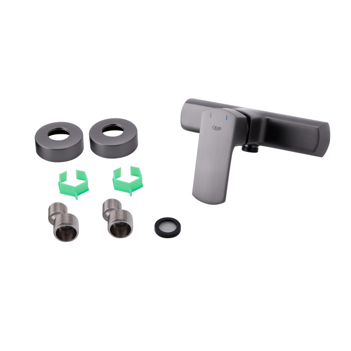 Змішувач для душу Qtap Lipno QTLIPNO4023101G Graphite (QTLIPNO4023101G)