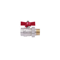 Кран кульовий "Американка" SD Plus прямий 3/4" ВЗ SD221W20 (SD221W20)