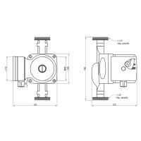 Насос циркуляційний Thermo Alliance LPS 25/60/180 (LPS2560180)