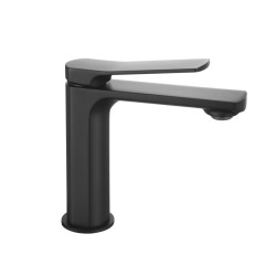 Змішувач для раковини Qtap Slavonice QTSLA1042103B Black Matt (QTSLA1042103B)