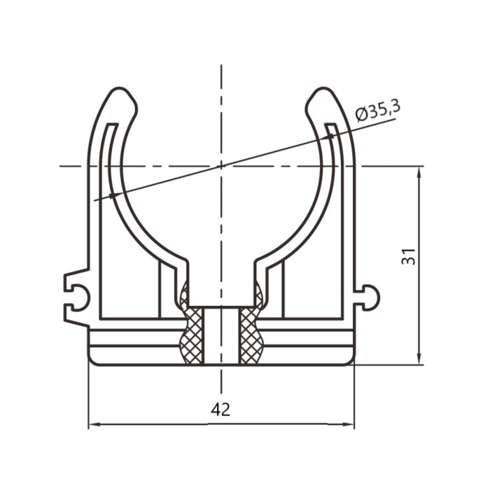 Кріплення PPR Thermo Alliance 32 (K032)
