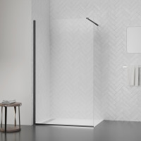 Душова перегородка Qtap Walk-In Standard BLM209.C8 90х200 см, скло Clear 8 мм, покриття CalcLess (STDBLM209C8)