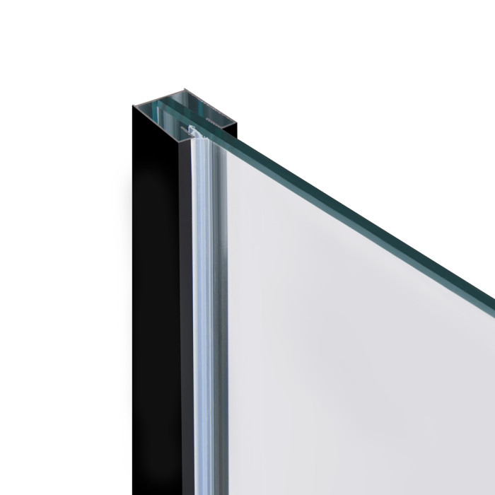 Душова перегородка Qtap Walk-In Standard BLM209.C8 90х200 см, скло Clear 8 мм, покриття CalcLess (STDBLM209C8)