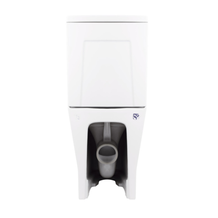 Унітаз-компакт Qtap Cardinal Ultra Quiet безободковий з сидінням Soft-close QT04222168AUQ3W (QT04222168AUQ3W)