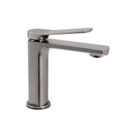 Змішувач для раковини Qtap Slavonice QTSLA270GMB45924 Gunmetal Black PVD (QTSLA270GMB45924)