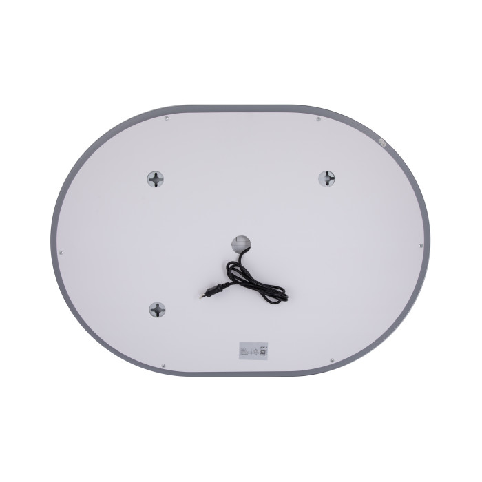 Дзеркало Qtap Gemini 600х800 з LED-підсвічуванням Touch, з антизапотіванням, з димером, рег. темп. кольору (3000-6500K) Reverse QT2578R6080 (QT2578R6080)