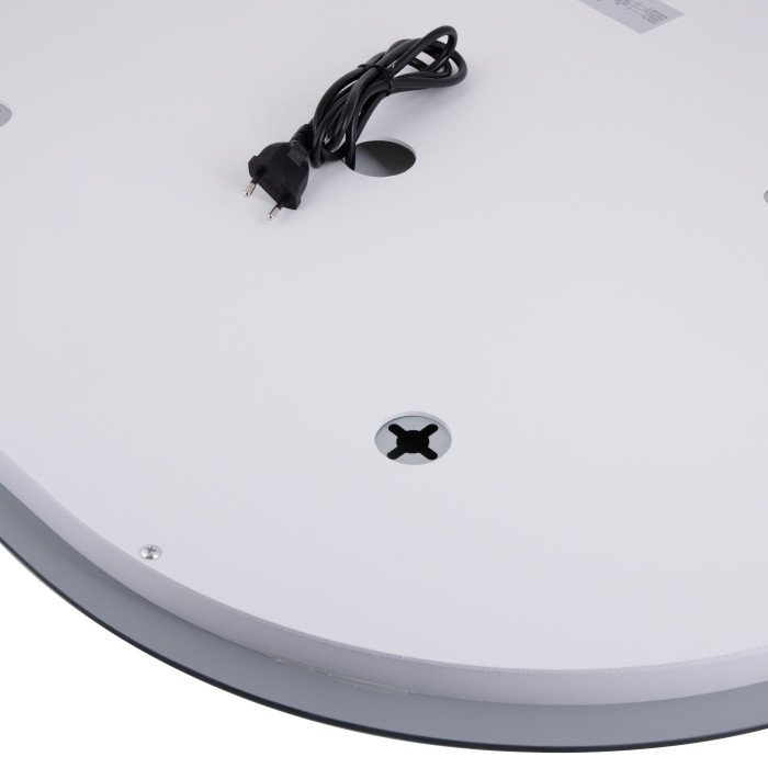 Дзеркало Qtap Gemini 600х800 з LED-підсвічуванням Touch, з антизапотіванням, з димером, рег. темп. кольору (3000-6500K) Reverse QT2578R6080 (QT2578R6080)