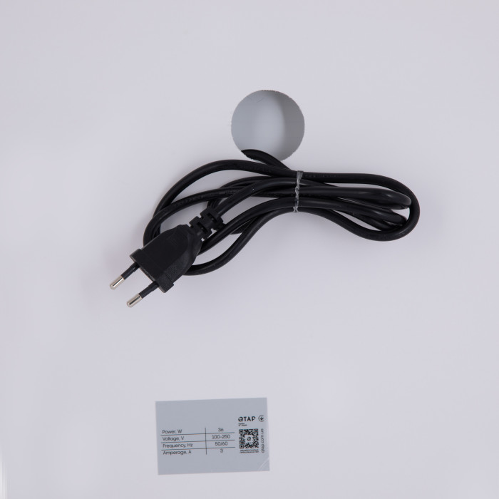 Дзеркало Qtap Cardinal (CA1) 700х500 з LED-підсвічуванням Touch, з антизапотіванням, з димером, рег. темп. кольору (3000-6500K) Reverse QT0478C5070 (QT0478C5070)