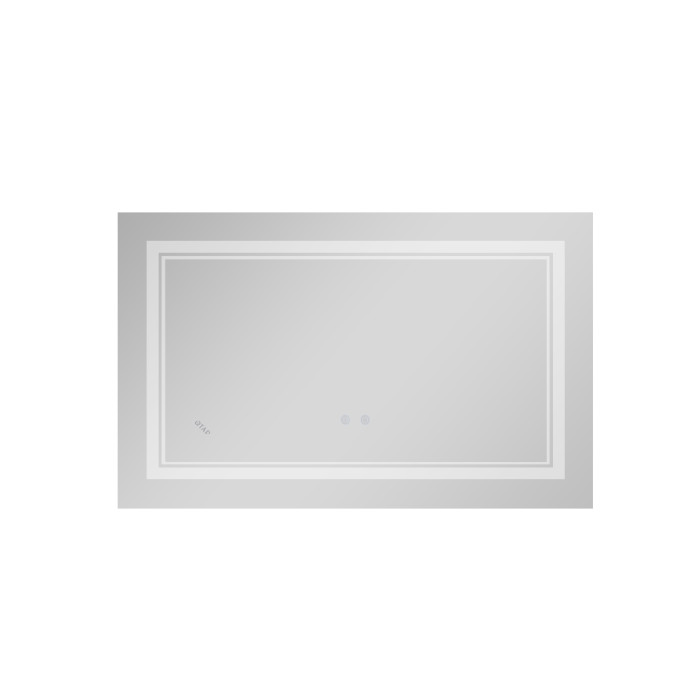 Дзеркало Qtap Cardinal (CA1) 700х500 з LED-підсвічуванням Touch, з антизапотіванням, з димером, рег. темп. кольору (3000-6500K) Reverse QT0478C5070 (QT0478C5070)