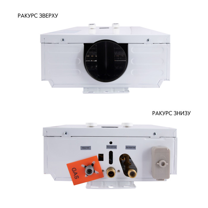 Колонка газова димохідна Thermo Alliance JSD20-10CLM 10 л White (JSD2010CLMWHITE)