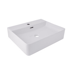 Раковина Qtap Nando LT 500х420х130 White QT12116146AW (QT12116146AW)