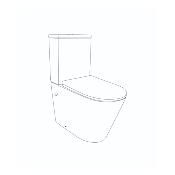 Унітаз підлоговий Qtap Swan Ultra Quiet з сидінням Soft-close 640x360x835 мм QT16222182TW White (QT16222182TW)