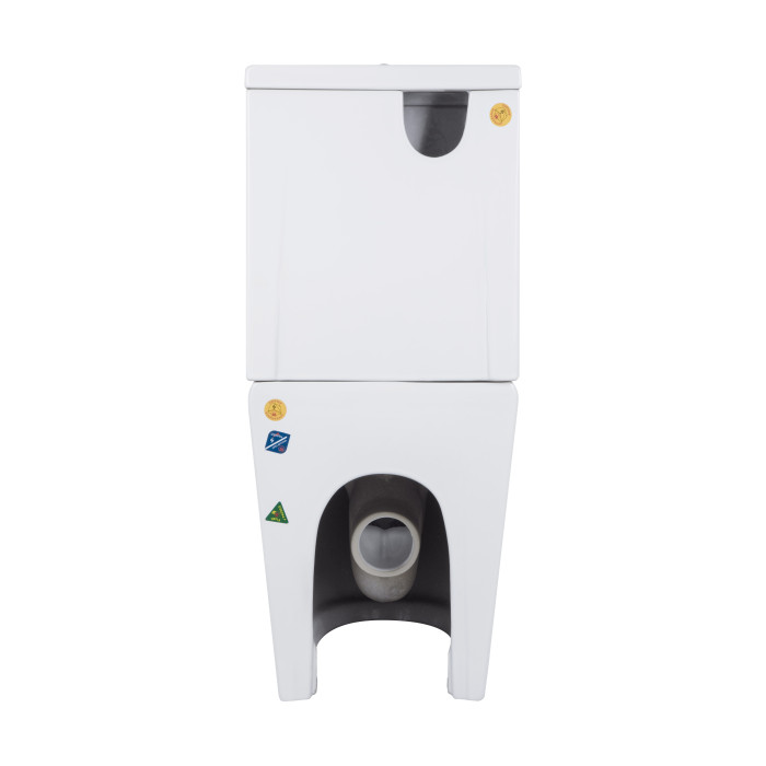 Унітаз підлоговий Qtap Swan Ultra Quiet з сидінням Soft-close 640x360x835 мм QT16222182TW White (QT16222182TW)