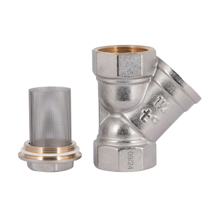 Фільтр грубої очистки Thermo Alliance Standart 1 1/4"ВВ нікель для води косий TAS124W32 (TAS124W32)