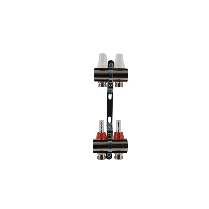 Колектор з витратомірами SD Plus 1" на 2 виходи (SDO235W2)