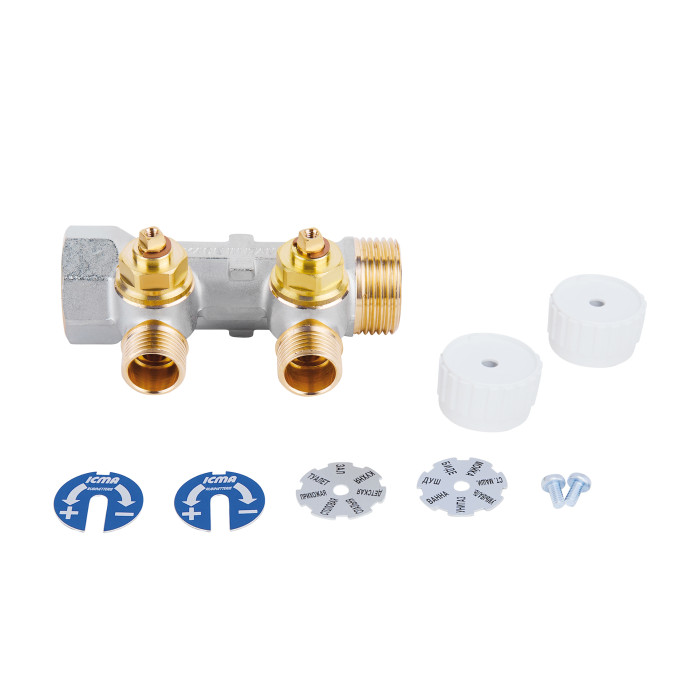 Коллектор Icma 3/4" 2 выхода №227 (87227PA06)